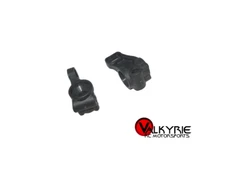 RC Associated B5 Series Rear Hub Lot Less Inserts Hard Plastic Gray 91415 Used