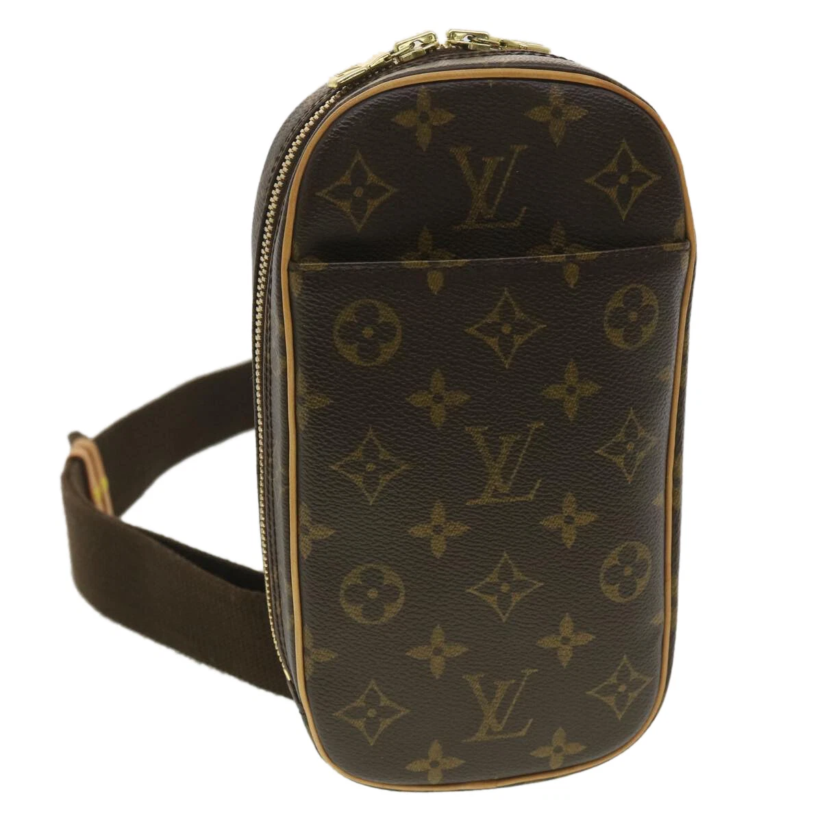 LOUIS VUITTON Monogram Pochette Gange Shoulder Bag M51870 LV Auth