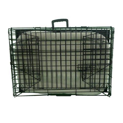 Deluxe Sloping Puppy Travel Cage Folding Pet Dog Training Crate Fits