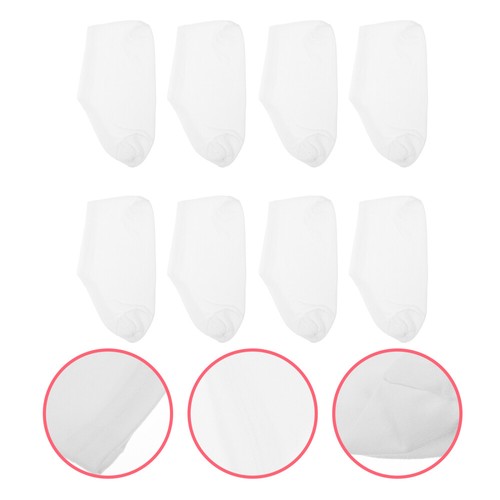 4 Pairs Moisturizing Socks Cotton Spandex Heel Overnight for Dry Cracked Feet - Picture 4 of 12