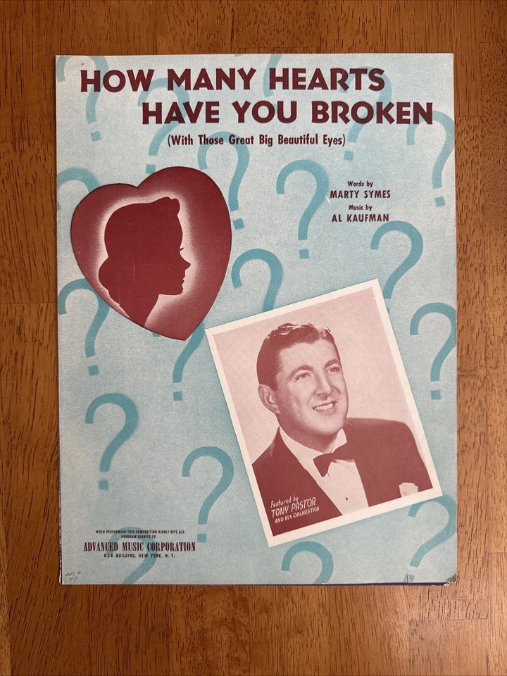 Lote de 10 partituras vintage #105 - Imagem 3 de 4