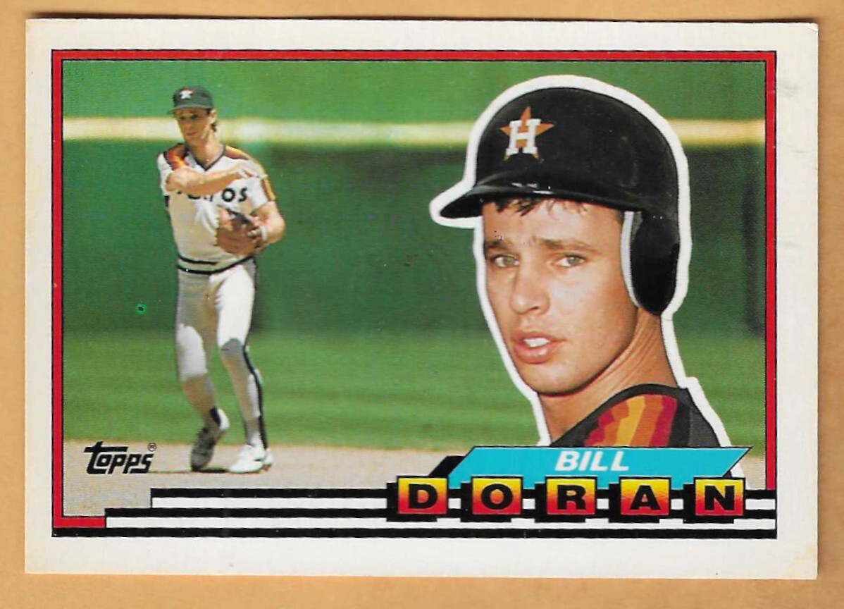 BILL DORAN HOUSTON ASTROS #168 - TOPPS BIG 1989