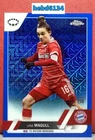 Lina Magull: Topps Chrome Women's UCL 22/23 Parallel Football Card /250 Bayern