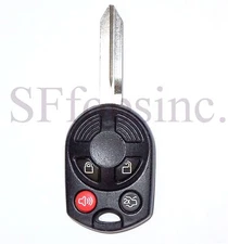 OEM FORD 80 BIT HA KEYLESS REMOTE HEAD KEY FOB COMBO TRANSMITTER 164-R7040 R7013