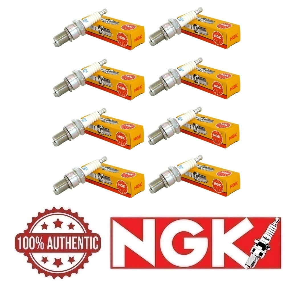8 Pack Spark Plugs NGK Standard 5722 BR9ES 5722 BR9ES Tune Up Kit Set hv