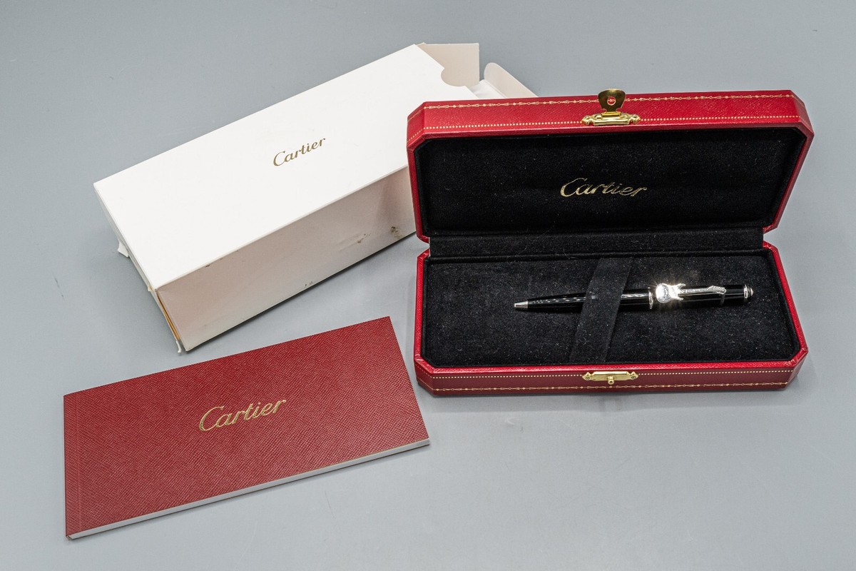 Cartier Diablo Rock 'N Roll Guitar Ballpoint Pen Box Limited Cartier Diablo Rock 'N Roll Guitar Ballpoint Pen Box Limited