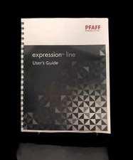 PFAFF Expression 710 720 Manual COLOR Reprint Instructions User Guide 