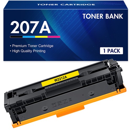 LOT de toner pour HP 207A/X Color LaserJet Pro MFP M283fdw/fdn M255dw/nw puce m/N - Photo 14/23