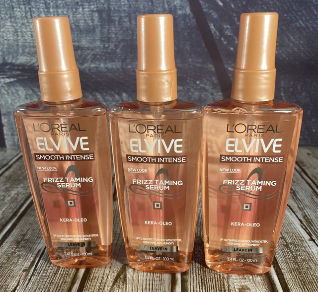 elvive smooth intense frizz taming serum