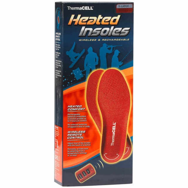 ThermaCELL THS01XL Remote Heated Insoles for sale online eBay