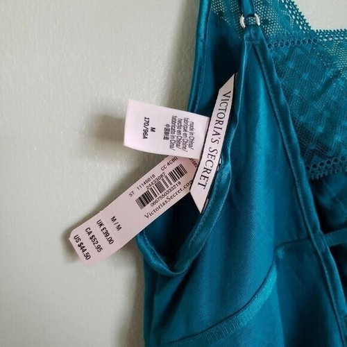 Victoria's Secret Sexy Emerald Modal Nightgown, Size Medium - Picture 5 of 5