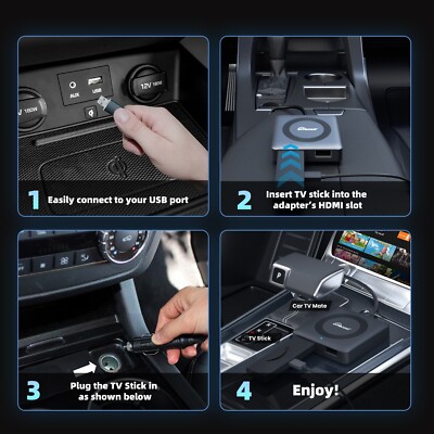 その他 Fire TV Stick HD ottocast Car TV Mate Ottocast Car TV Mate Pro Convert TV Stick to Screen & Wired to
