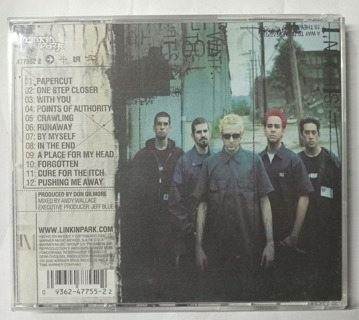 LINKIN PARK - HYBRID THEORY - 2000 MEXICAN CD ALBUM, NU METAL | eBay