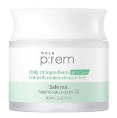 Make P:Re safe me Relief moisture Cream 12 80ml moisture soothing nutrition care