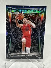 Anfernee Simons 2023-24 Panini Obsidian #107 Portland Trailblazers