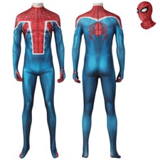 PS5 Spider-Man Jumpsuit Costume Bodysuit Spiderman Cosplay Superhero Halloween