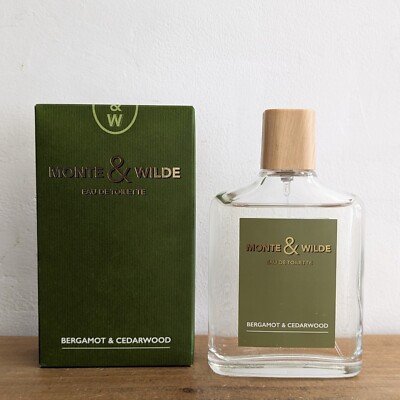 Bergamot Cedar Wood Aftershave M&S Monte Wilde Bergamot Cedarwood