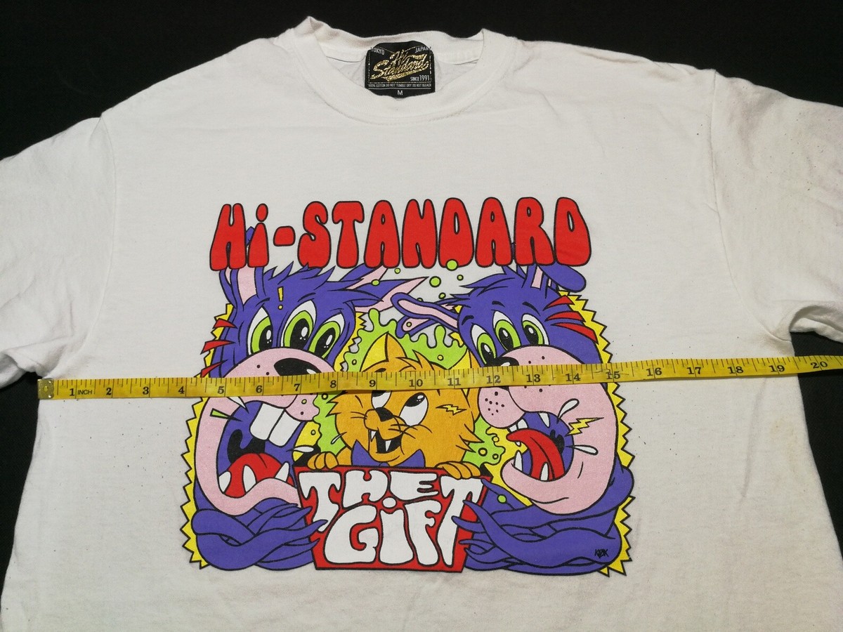 Hi Standard T Shirt Pizza Of Death Records Punk Rock Band Hi