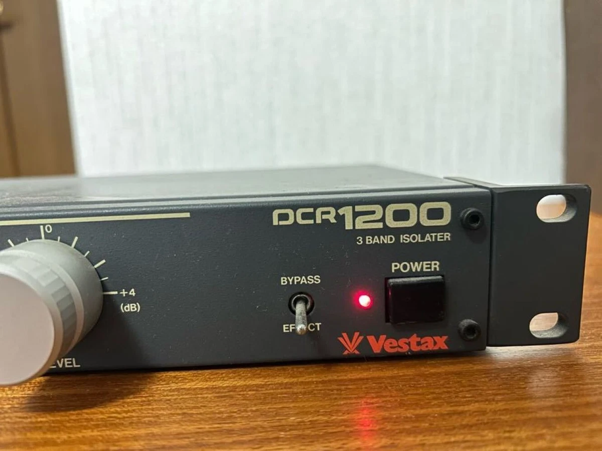 Vestax ベスタクス DCR1200 アイソレーター 動作確認済み Vestax