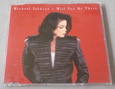 Michael Jackson - Will You Be There - 4 Track Maxi CD - 1993