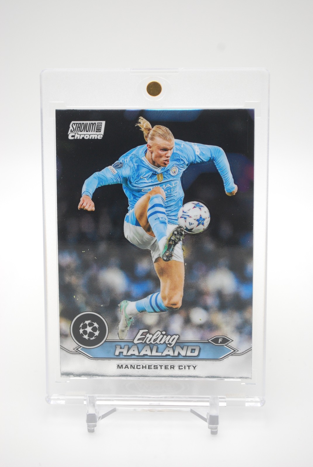 Erling Haaland MAN CITY 2023-24 Topps UEFA Stadium Club Base