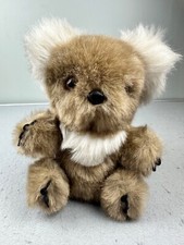 Vintage Knickerbocker Animals of Distinction Koala Bear Plush Stuffed 10"