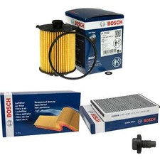 BOSCH Inspektionspaket mit Verschlussschraube für Volvo V40 Schrägheck 525 526