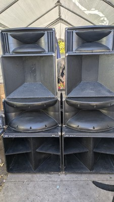 #ad Peavey SP 3 Professional 3 Way PA Speakers Powerful Black Widow Woofers $1000.00