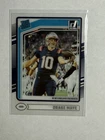 2024 Panini Clearly Donruss Rated Rookie Drake Maye #53 Football Card