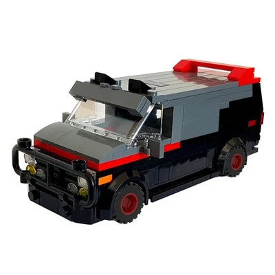 Mocs Bricks Sets Van in minifig scale 221 Parts Toys Kits & Packs - Image 1 of 2