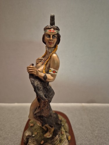 Figurina Don Polland Chilmark Principessa Kiowa in pregiato peltro numerata vedi foto/note - Foto 5 di 17