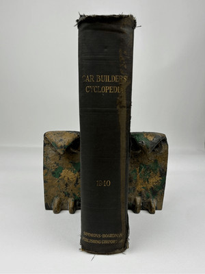 1940 Car Builders  Cyclopedia of American Practice 15th Edition Railroad Book HC