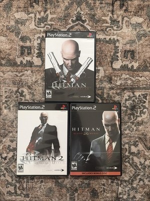 Hitman Trilogy (Blood Money / Silent Assassins / Contracts) - PlayStation 2 PS2