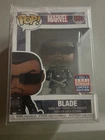 Funko Pop! - VAULTED: Marvel - Blade #886 - 2021 Summer Convention + Protector