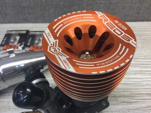 REDS Scuderia 721 Gen4 Off-Road Nitro Engine 2143 X-One pipe RTX backplate TS4