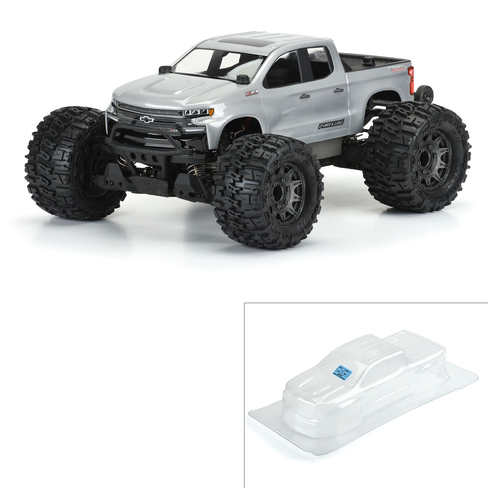Pro-Line Racing 2019 Chevy Silverado Z71 Trl Boss Stampede 4x4 PRO350600