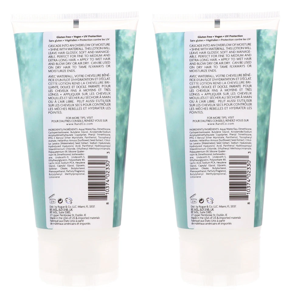 R+CO Waterfall Moisture + Shine Loción 5 oz Paquete de 2 Foto 4 de 4