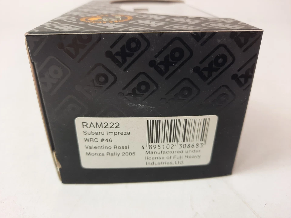 IXO Subaru Impreza WRC #46 Valentino Rally Monza 2005 1/43 RAM222 - Immagine 2 di 2