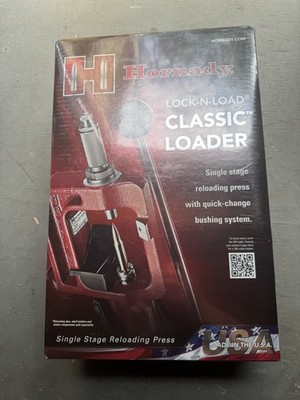 Hornady Lock-N-Load Classic Loader Single Stage Rifle Reloading Press 085001