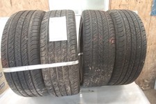 Set Of 4 Used 23550r19 Continental Pro Contact Tx Tires W 1032 Tread