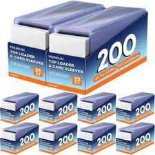 2000 Card Sleeves & Top Loaders, 3x4