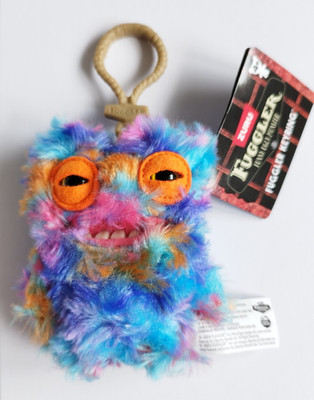 Fuggler - Schlüsselanhänger Mr Buttons - Größe 12 cm - lustiges hässliches Monster NEU