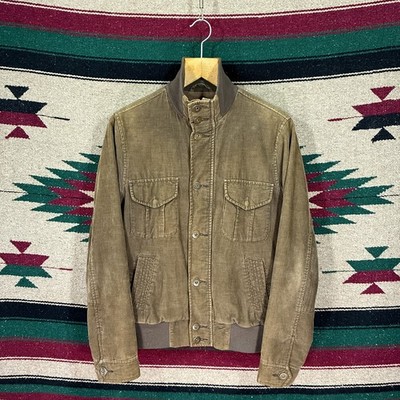 Vintage Y2K Topman braune Cordjacke - Herren Small - 100% Baumwolle