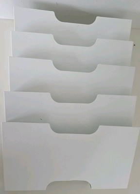 IKEA Kvissle Wall Magazine Rack White Color Home Office Decor Plu