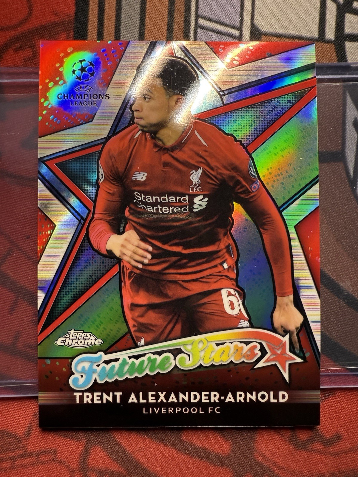 TRENT ALEXANDER 2018-19 Topps Chrome UEFA Future Stars RED Refractor #2/10