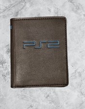 New Retro Sony Playstation 2 PS2 Black BI-FOLD Gaming Wallet
