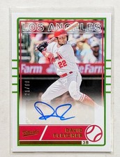 2020 Panini Chronicles Classics David Fletcher Gold Auto /99 #CA-DF LA Angels