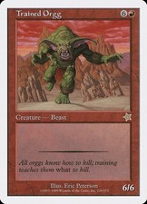 MTG Trained Orgg  - Starter 1999 #120