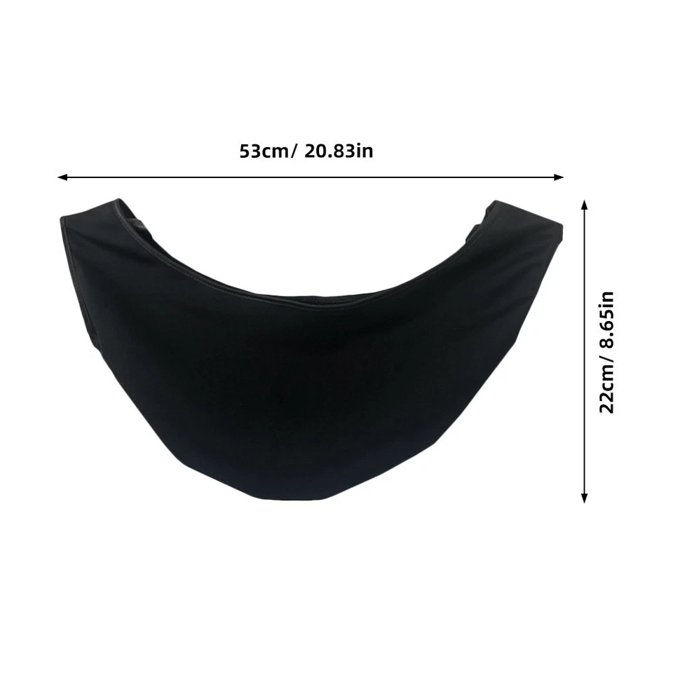 2Pcs Reusable Microfiber Bowling Ball Towels for Home Use Black Durable Cleaner - Image 3 of 4
