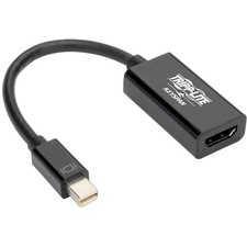 Tripp Lite Mini DisplayPort 1.2 to HDMI Adapter Converter Active mDP to HDMI M/F